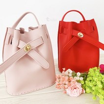 가죽 버킷백 만들기 가죽공예 공예키트 공예세트 가죽키트 만들기키트, 머스타드