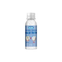 치아 구강 이빨 관리 치아 수리 틀니 갭 임시 솔리드 접착제 틀니 접착 치아 미백, 30ml