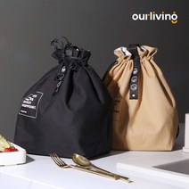 등산 히트템 보온백 캠핑 도시락가방 백 쿨러백 보온보냉 버킷, 카키