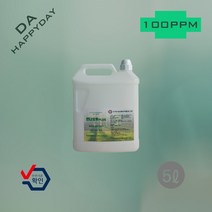 손소독제 만들기 이산화염소수 자동차내부 스마트폰 컴퓨터 전자기기 살균소독 스프레이 만나오투 5L 20L, 1개