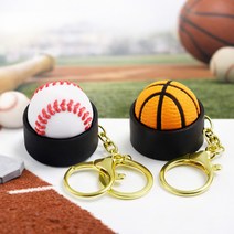 가든랩 야구 농구 클리커키링, 1개, 야구공