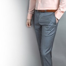 봄 상품 남자 정장 바지 스타일 오비 배색 남성 슬랙스 팬츠 준옴므