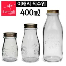 투명 밀폐용기 보뜰레 유리병, 400ml, 400ml