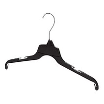 NEW 심플 회전형 옷걸이(블라우스용), 블랙, 1개