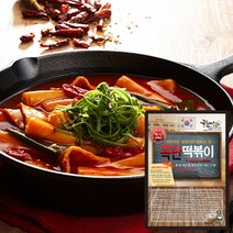 떡볶이 국물떡볶이 옛날떡볶이 누들떡볶이 야끼만두 김말이, 390g, 궁물떡폭탄맛, 1팩