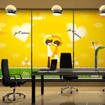 88mall 모던디자인 일러스트 롤스크린