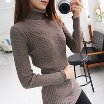 하늘바라기 AP 골지 폴라 슬림핏 니트