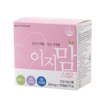 이지바이오메드 이지맘 스텝2, 72g, 120캡슐