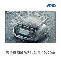 [AND] 방수저울 WP 시리즈, 20kg, 그레이