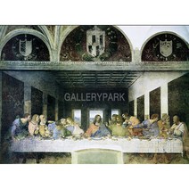 갤러리파크 레오나르도다빈치 최후의만찬 명화그림액자, 투톤골드