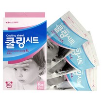 신신제약 신신쿨링시트 냉각시트 쿨링시트 시원한패치, 6매입, 1팩