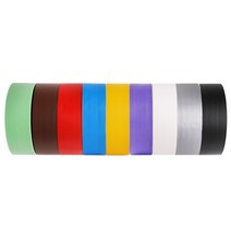 BJ 칼라 면테이프 무광 50mmx50M, 갈색