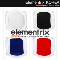 엘리멘트릭스 미니스튜디오 포토박스 제품촬영박스, DS80XX(80cm), 1개