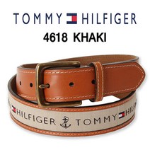 Tommy Hilfiger 타미힐피거 벨트 4618 (02X032) 카키 빅사이즈 44까지