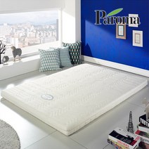 파로마 북유럽풍 7존 FM볼텍스 토퍼 매트리스 시리즈/색상/사이즈선택, 화이트벨로아