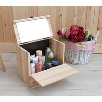 리빙루트 삼나무미니화장대 미니화장대, I.삼나무 심플화장대