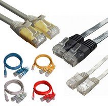 대원tmt 컬러 랜케이블 cat.5, 선택2) 랜케이블 CAT.5E UTP 컬러형(파랑) 10M, 1