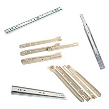 철부자 서랍레일 백색레일 2단레일 3단레일 광폭레일, 3단레일 (일반형) 45폭 500mm (2개 1조)