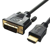 대원TMT HDMI-DVI 1.5M 케이블 블랙, 1개