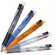 제브라 사라사4 멀티 중성펜 4색 0.5mm, J4J1(화이트), 1개