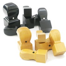 사각직인 흑인조 화양목 법인도장, 규격, 흑인조(5푼)