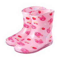 골드아이 어린이 장화 바니핑크