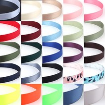 비즈아이 공단리본, 25_공단무지10mm_살핑크_90cm