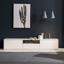 리바트 후아 1800 스탠다드 거실장 (2색), 크림그레이(ELC161J6GE)