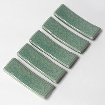 이천도자기 토비 청자 수저받침 세트 15 (5P), 1