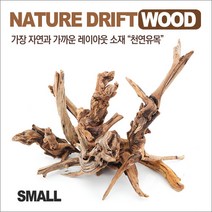 PRFISH Nature Drift Wood 천연유목, 1개, 소