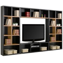 리피트리 리피트리 로센 35T 거실을서재로 326 대형 TV책장 세트, 워시