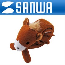 CA-AN12 SANWA 고급 케릭터 케이블 타이(말), 공원 본상품선택