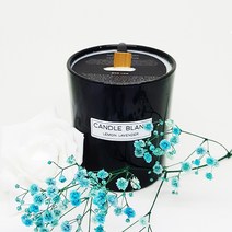 캔들블랑 9oz 대용량 블랙 소이캔들 최대반값 무료포장, 1.레몬라벤더1+1, 블랙용기