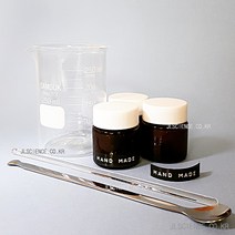 [JLS] 화장품만들기 만능크림 보습크림만들기 도구모음 실험도구, 05-갈색병 30ml 2개
