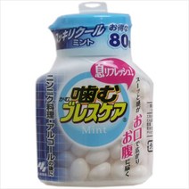 고바야시 스피드 브레스케어 쿨민트 80알 구취제거, 1, 1개