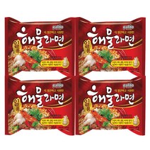 팔도 일품 해물라면 120g, 4개