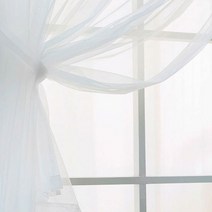 데코탑 피그먼트 암막지 청해지 원단 천, 육각망사화이트