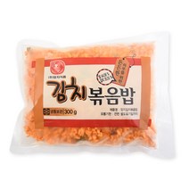 푸드마을 엄지 볶음밥 김치 낙지 소불고기 해물 새우 햄야채, 김치볶음밥, 300g