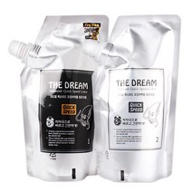 더드림 5분 저자극 오징어먹물 염색 500g, 3N 진한갈색, 1세트