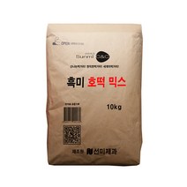 [cj초당옥수수호떡믹스300g] [선미c&c] 흑미호떡믹스 10kg, 1