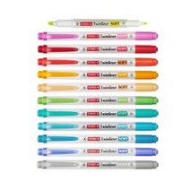 동아 트윈라이너 소프트 형광펜, 1타스, 하늘