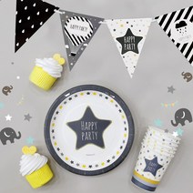 e베이비랜드 생일테이블세트 3종_모던타임 홈파티세트, 단품