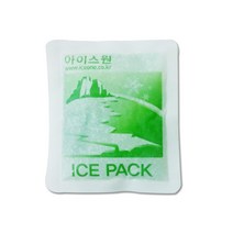 아이스원 아이스팩 낱개구매 고급형 부직포 완제품 젤아이스팩 12x14cm 1EA, 1개, 1개