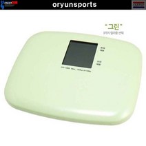 오륜스포츠 체중계(KS-1000) 체중/신장계, 그린