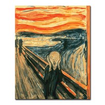 DIY캔버스페인팅 명화그리기, F26_뭉크의 절규