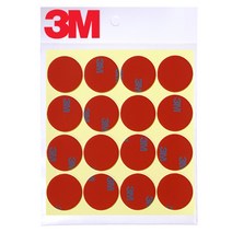 3M 5069원형아크릴폼양면 25파이, 1개