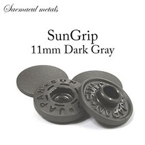 일제 썬그립 티단추 11mm, 500세트, 11mm진회색