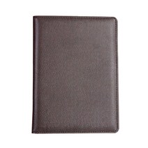 아인텍 프리미엄 가죽 B5 레포트패드 노트패드, 다크브라운[H3229](1개)