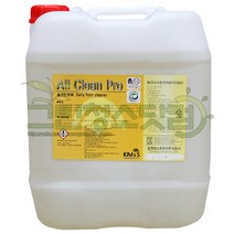 올크린프로 18.75L 건물바닥용 중성세제 광택소멸없는 황변없는청소약품 왁스피막에 손상을주지않는 바닥청소세제 사무실바닥 공장바닥청소용품, 18.75ml, 1개