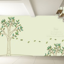 88mall 디자인 뮤럴벽지 포인트벽지, 02.Tree